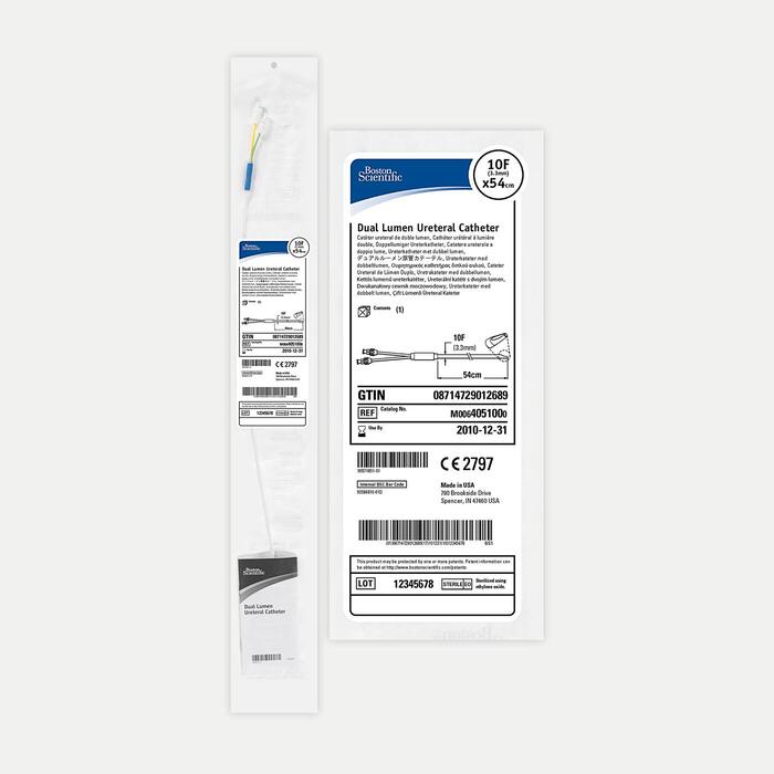 Dual Lumen Ureteral Catheter Dual Lumen Ureteral Catheter